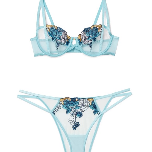 NWT Adore Me Jayda Unlined Balconette Bra and Panty set - Picture 2 of 7